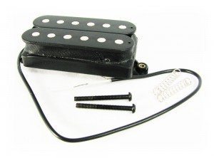 A typical humbucker magnetic pickup