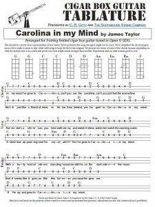 Click the image above to view the printable tablature sheet.