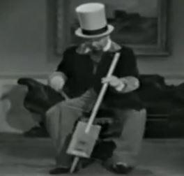 W. C. Fields and his one-string Cigar Box Violin