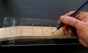 Fretting Scale Template