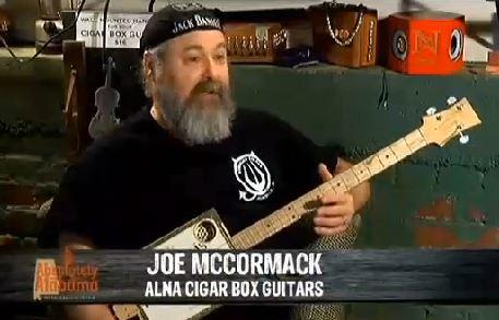 John Nickel and Joe McCormack talk Cigar Box Guitars on Absolutely Alabama TV Show