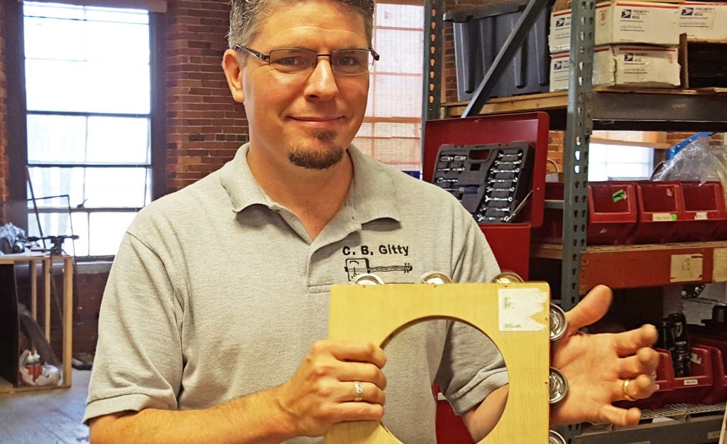 Ben Gitty Baker and his Cigar Box Tambourine