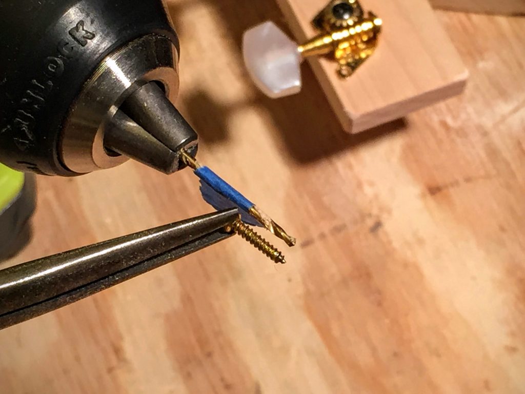 make a depth gauge for your drill bit