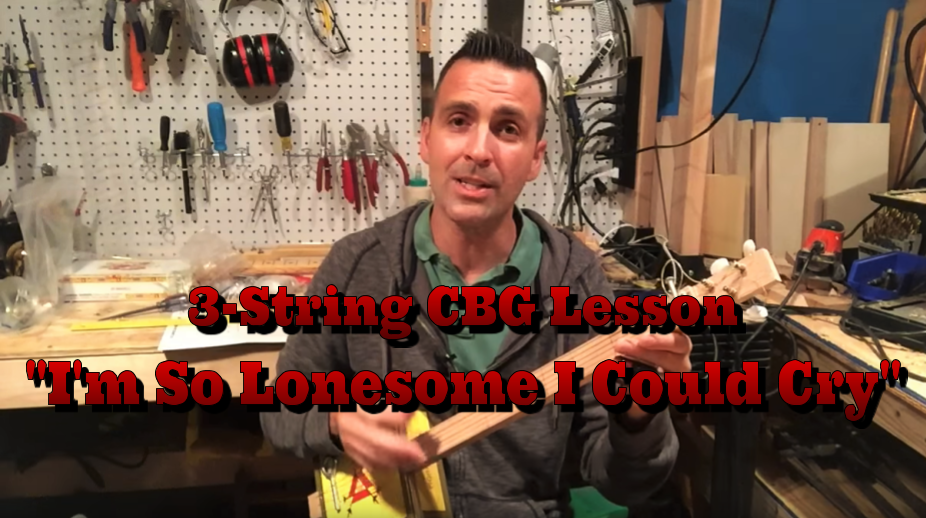 Learn “I’m So Lonesome I Could Cry” on Your 3-String CBG