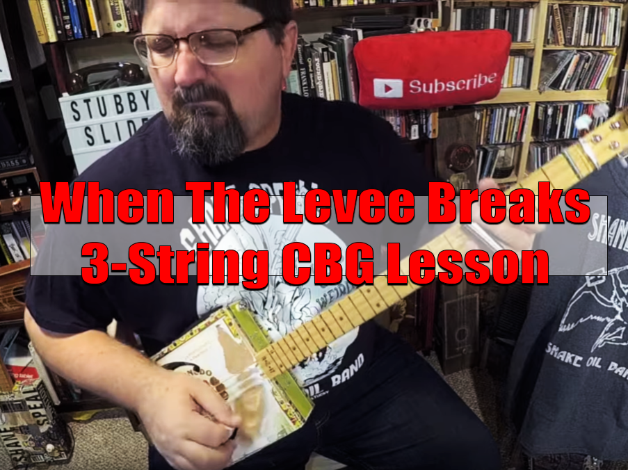 Led Zeppelin’s “When The Levee Breaks” | 3-String CBG Lesson